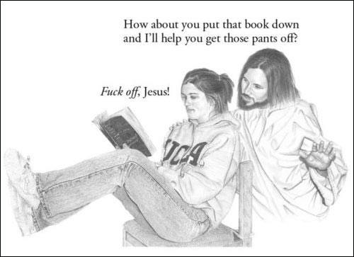 jesus fucks off a coed