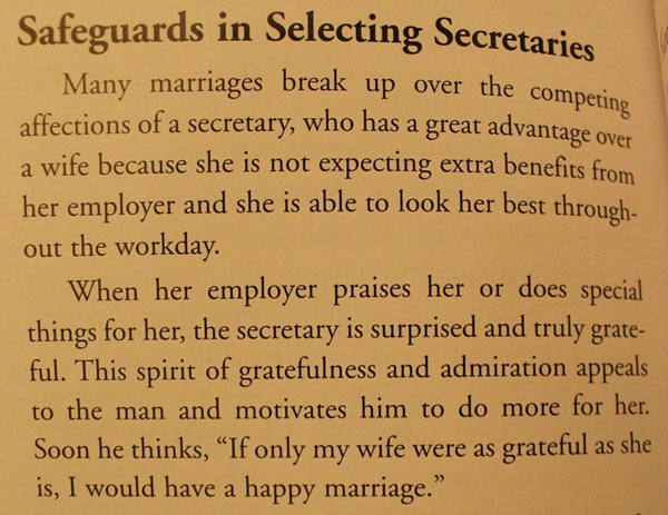safeguards in selecting secretaries