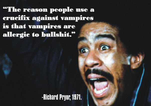 vampires are allergic to bullshit