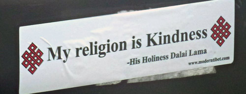 my religion is kindness