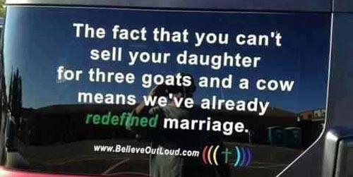 redefined marriage