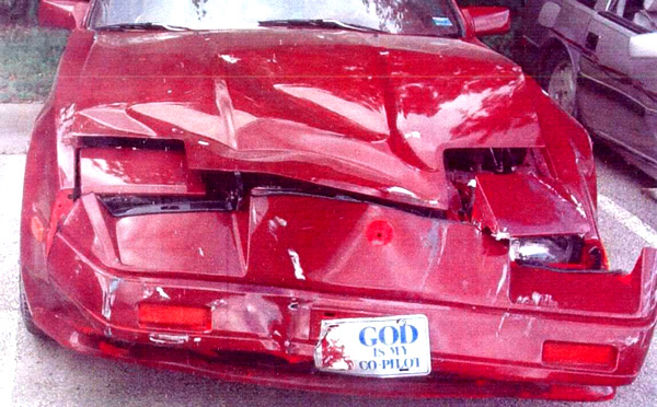 God is my co-pilot.